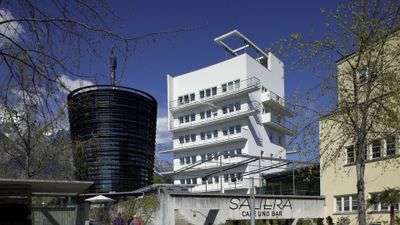Lois Welzenbacher, Kurhotel Seeber (heute Parkhotel), Hall in Tirol, 1930–32