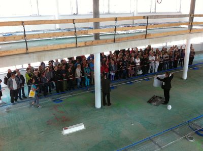 Baustellenführung "HochHausen im Headline"