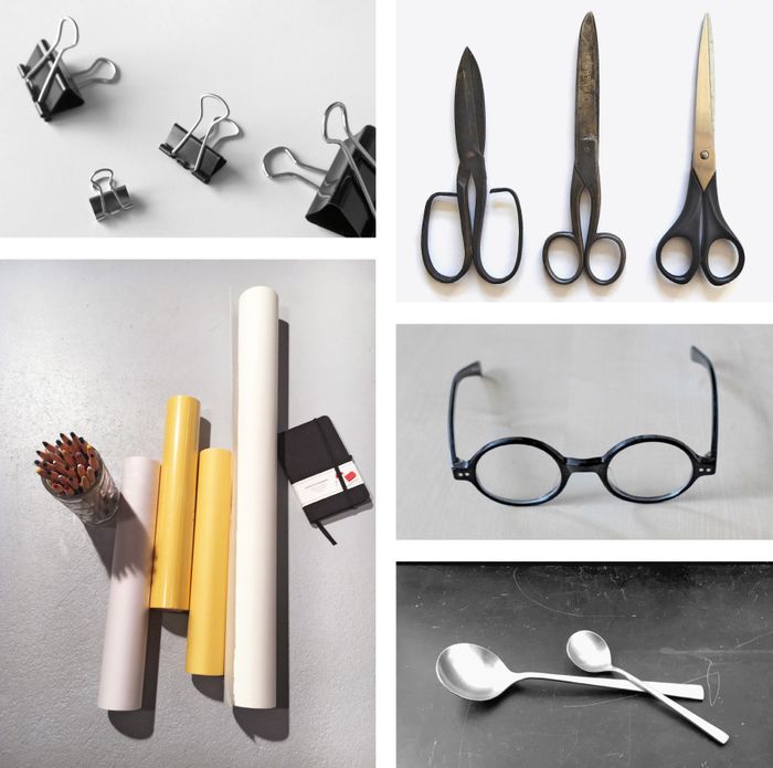 In der Ausstellung gezeigte Objekte von Werner Neuwirth, Ernst Beneder, Carl Pruscha, Manfred Gsottbauer, Francesca Torzo