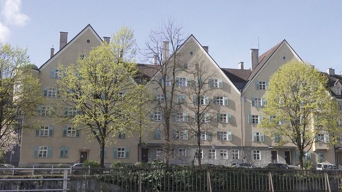 Lois Welzenbacher, Städtische Wohnanlage, Feldkirch, 1925-26