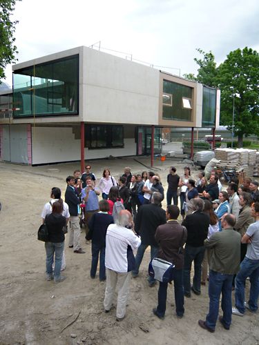 Architektur in Bewegung – Des Kaysers Garten. Führung durch den Schülerhort "Kaysergarten" mit Johannes Wiesflecker Foto © aut. architektur und tirol