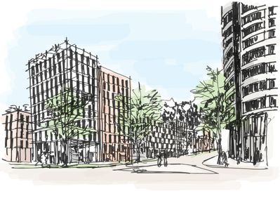 LORENZATELIERS, Gewerbegebiet Mühlau / Arzl in Innsbruck, Vision