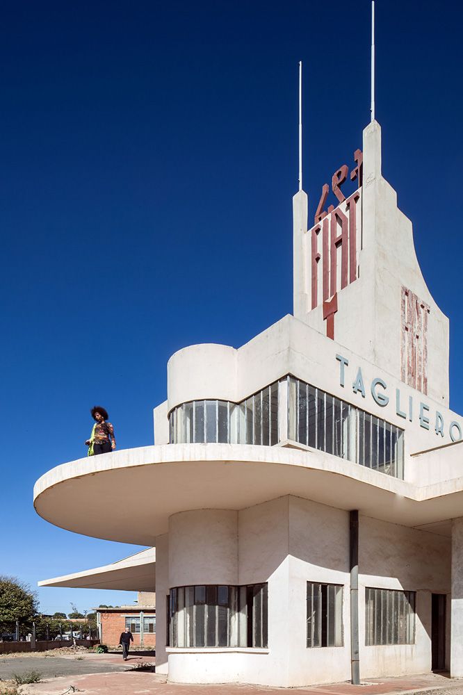 Tankstelle Fiat Tagliero, 1938, Asmara