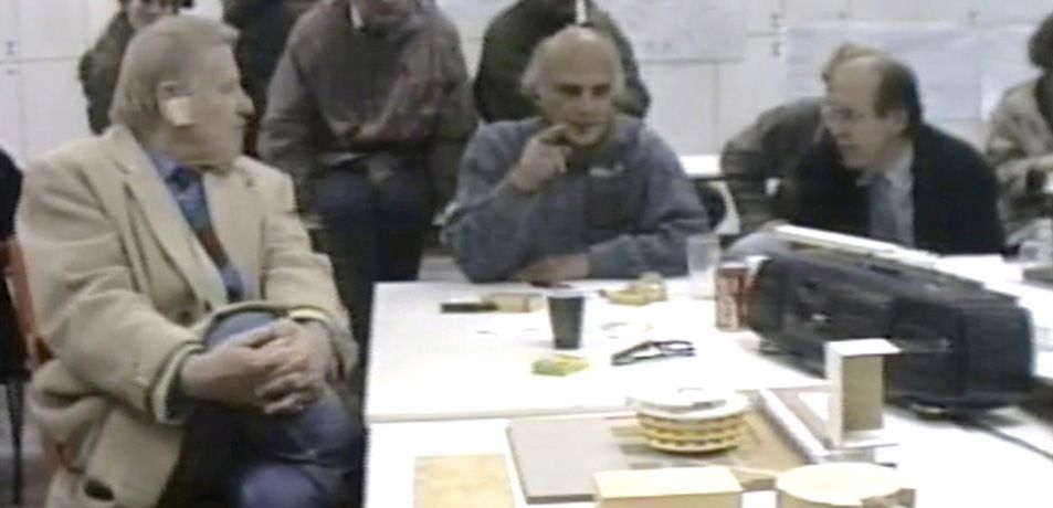 Jury des „Wettbewerbes“ Studentenwohnheim Innsbruck, 1992 (Filmstil )