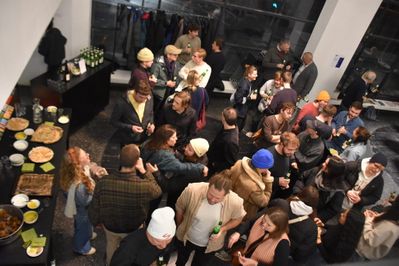 Eröffnung der Ausstellung "ZENZI" im aut