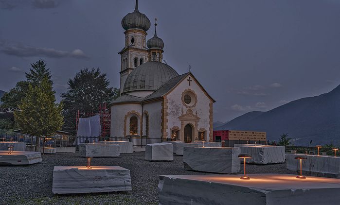 Freiluftfoyer am Birkenberg, Tiroler Volksschauspiele Telfs, 2023