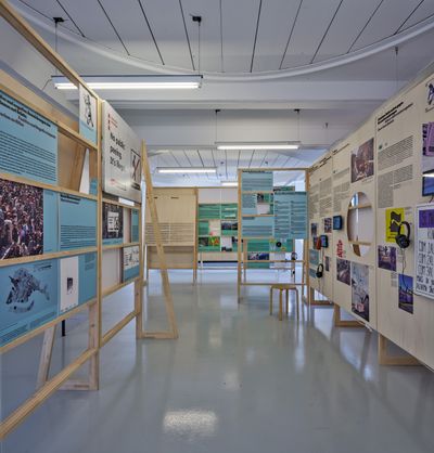 Blick in die Ausstellung – © Günter Richard Wett