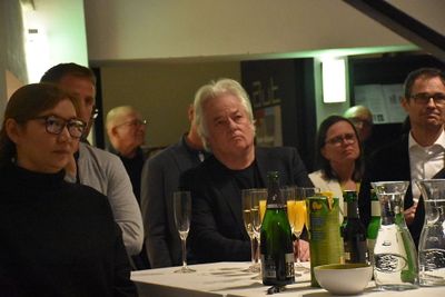 Abendessen mit Partnern und Sponsoren im aut am 24. Feber 2018