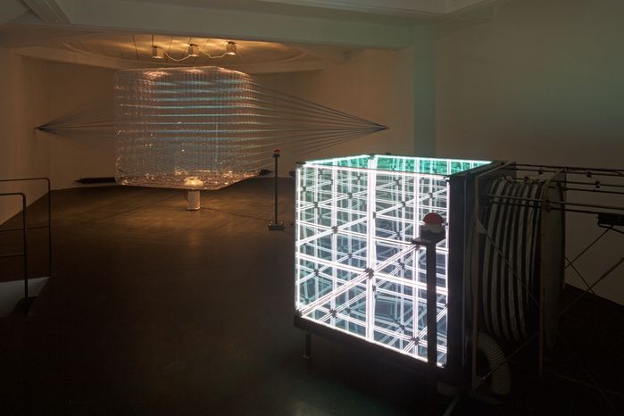 Blick in die Ausstellung im aut