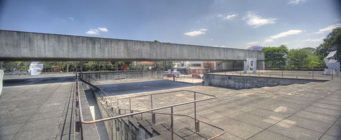Paulo Mendes da Rocha, MUBE Brasilianisches Museum für Skulpturen, São Paulo, 1988