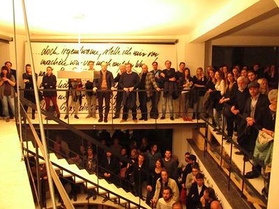 Eröffnung der Ausstellung im  aut, Foto: © aut