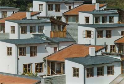 Siedlung Pumpligahn, Innsbruck; Arch: Norbert Fritz