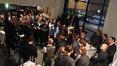 Abendessen mit Partnern und Sponsoren im aut am 24. Feber 2018