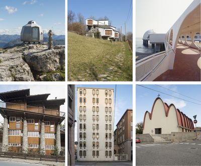 Sechs, in der Ausstellung gezeigte Projekte, Bildnachweis: © Werner Feiersinger