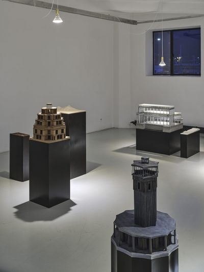 Blick in die Ausstellung - Modelle