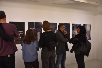 Ausstellungseröffnung "geld . macht . raum" am 7. November 2025