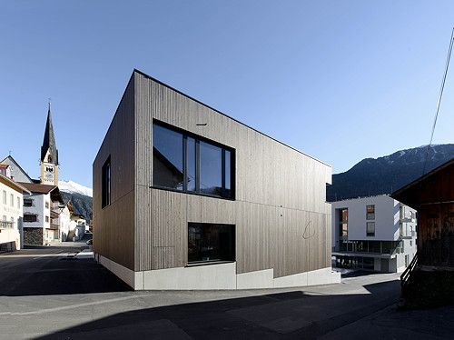 Dorfzentrum Fließ; Architektur: Rainer Köberl, Daniela Kröss