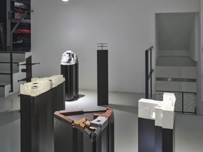 Blick in die Ausstellung - Modelle