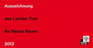 Neues Bauen in Tirol 2012