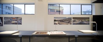 Blick in die Ausstellung "Vilanova Artigas • Lina Bo Bardi • Paulo Mendes da Rocha"