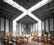 Johann Georg Gsteu, Seelsorgezentrum Oberbaumgarten, Wien, 1960–65, © Nikolaus Schletterer