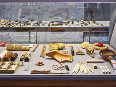 Blick in die Ausstellung "No Name Design" im aut