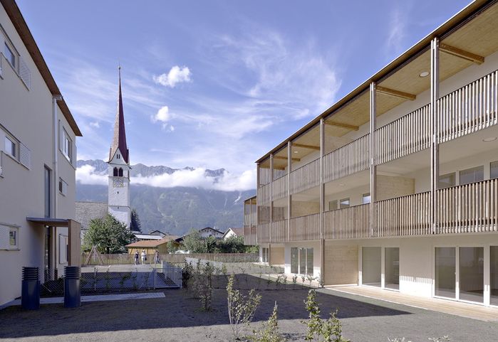 Wohnanlage und Vereinsheim, Amras