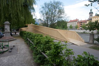 Plattform "... ich will an den Inn", gebaut von columbosnext im Auftrag von aut, 2008