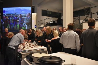Abendessen mit Partnern und Sponsoren im aut am 23. Feber 2019