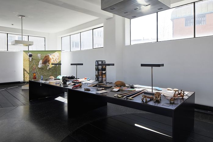 Blick in die Ausstellung "einfach alltäglich" im aut