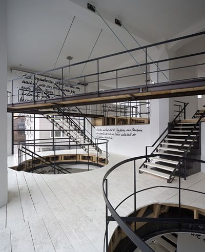 Blick in die Ausstellung im  aut, Bildnachweis: © Günter Richard Wett