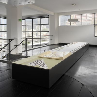 Blick in die Ausstellung im aut