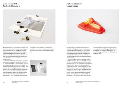 Beiträge von Werner Neuwirth - Foldback-Klammern und Walter Niedermayr – Wasserwaage