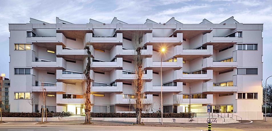 Wohn- und Bürogebäude Hard Turm Park, Zürich