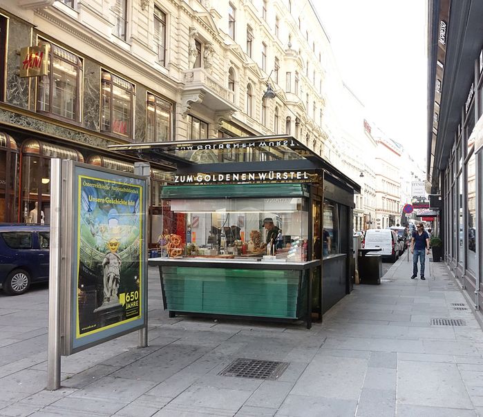 Würstelstand "Zum Goldenen Würstel", Wien