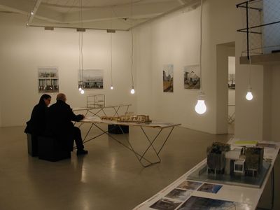 Blick in die Ausstellung im aut