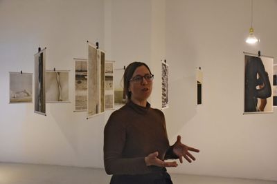 Francesca Torzo in ihrer Ausstellung "Day by Day"