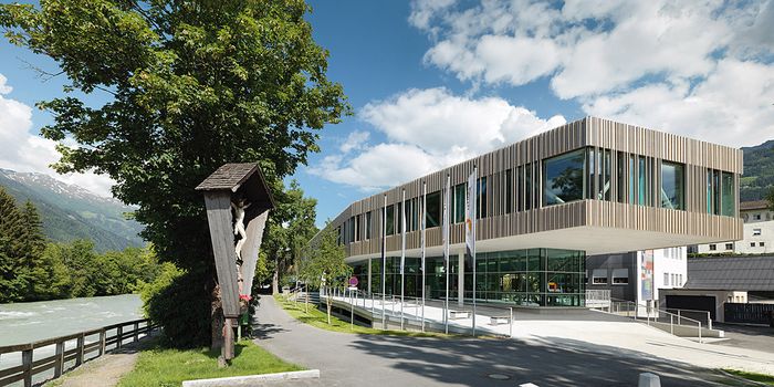 Campus Technik Lienz, Lienz, 2016 – 2018 (Architektur: fasch&fuchs.architekten)