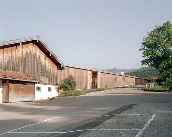 Eingangsgebäude Freilichtmuseum Glentleiten