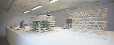 Blick in die Ausstellung "Christian Kerez: Traum & Wirklichkeit"