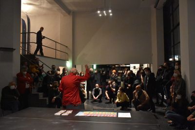 Ausstellungseröffnung mit Hans-Walter Müller