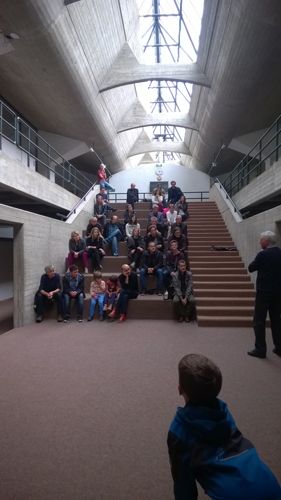 Architekturtage 2016 in Tirol – Besichtigung des Schigymnasiums in Stams mit Werner Burtscher