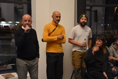 Ausstellungseröffnung "Numen/For Use: Negative Space and Collapsing Room" mit Christoph Katzler im aut