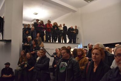 Ausstellungseröffnung "geld . macht . raum" am 7. November 2025