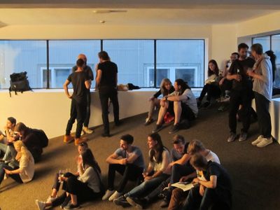 Ausstellungseröffnung "Snøhetta: Relations" - die "soziale Landschaft" wurde zum Leben erweckt.