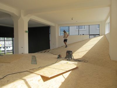 Ausstellungsaufbau - Tag 9