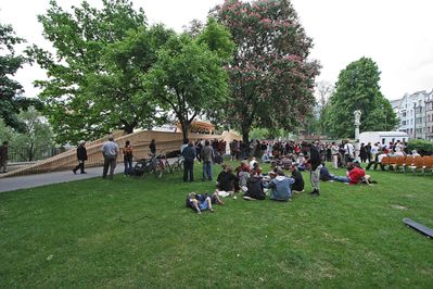 Eröffnung der Plattform "... ich will an den Inn" im Rahmen der "Architekturtage 2008"