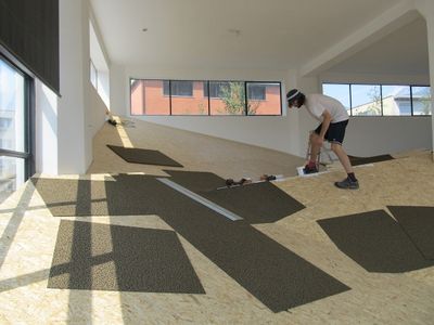 Ausstellungsaufbau - Tag 16