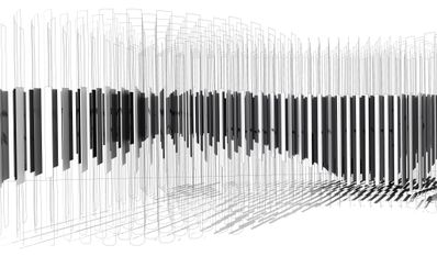 Krater Fajan, Installation „Viel TamTam um Nichts“, Studie