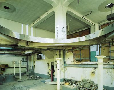 Zwischenebene, Zustand vor Beginn der Umbauarbeiten, 2003; Foto: Lukas Schaller